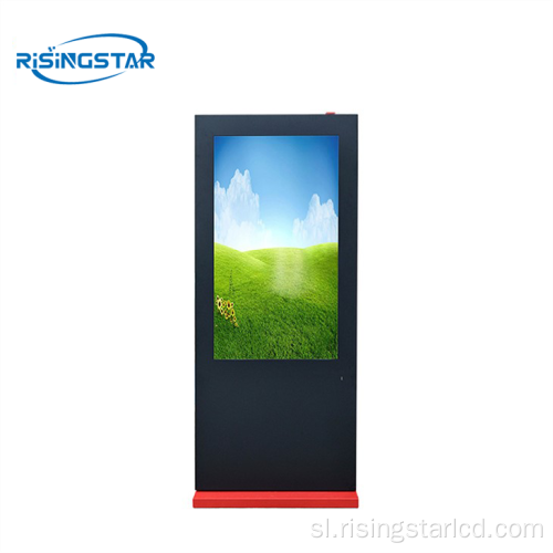 2500 NITS Zunanji talni stojalo LCD panoje